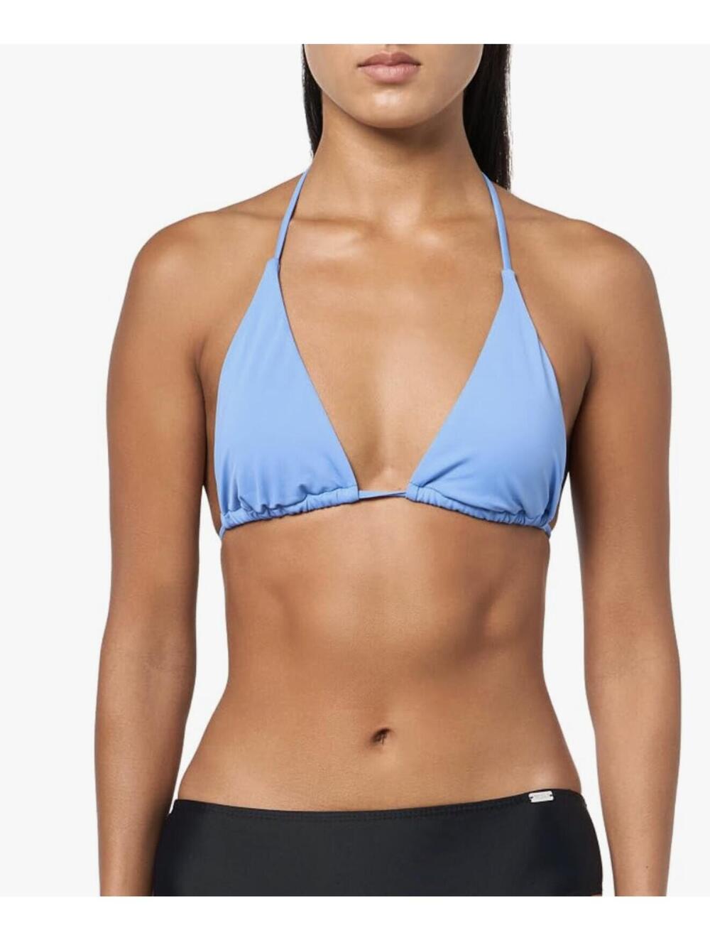 BOSS Beach Sky Blue Triangle Halter Bikini Top NWT